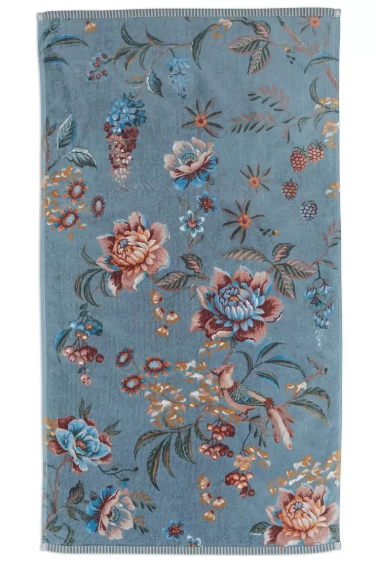 Handtücher<Pip Studio Badetuch Secret Garden 55X100Cm Blau