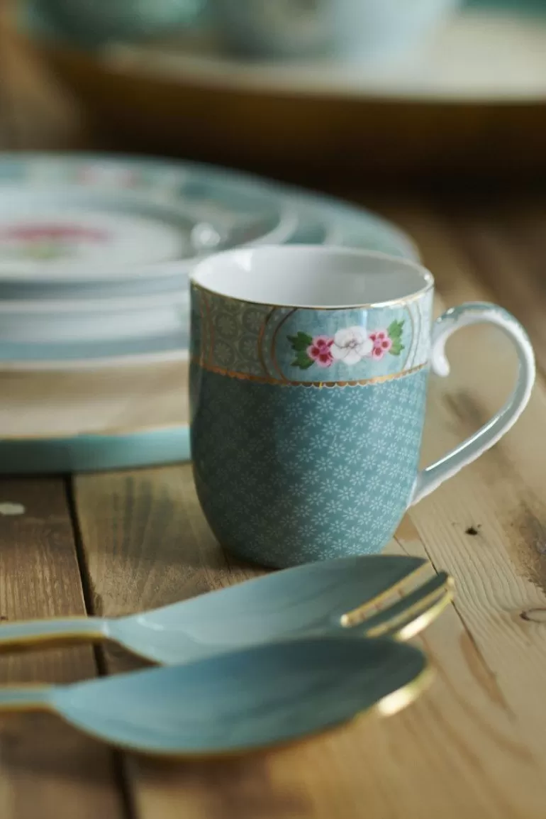 Kaffeetassen<Pip Studio Blushing Birds Tasse Klein Blau