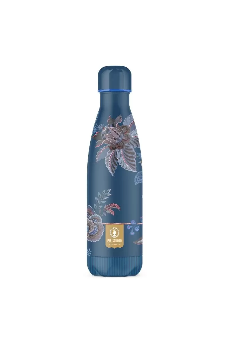 Thermosflaschen<Pip Studio Cece Fiore Thermosflasche Dunkel 500Ml Blau