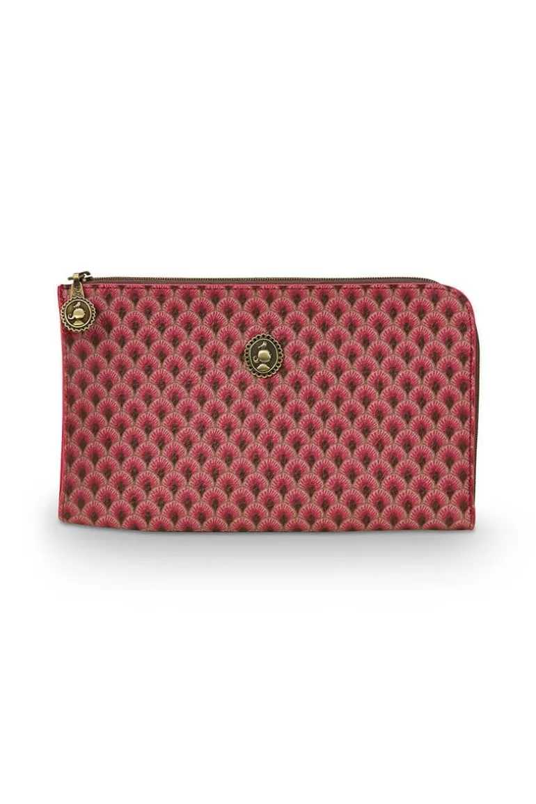 Necessaire<Pip Studio Flaches Necessaire Reisverschluss Suki Rosa