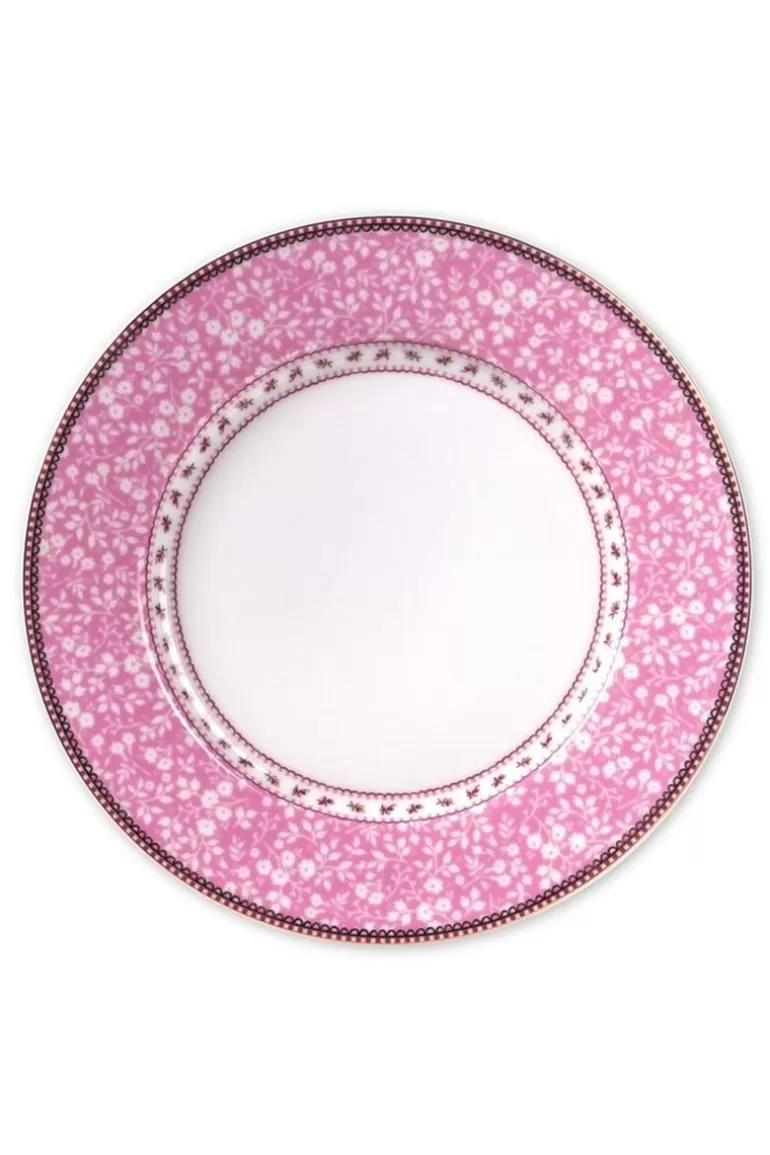 Essteller<Pip Studio Floral Essteller Rosa 26,5 Cm