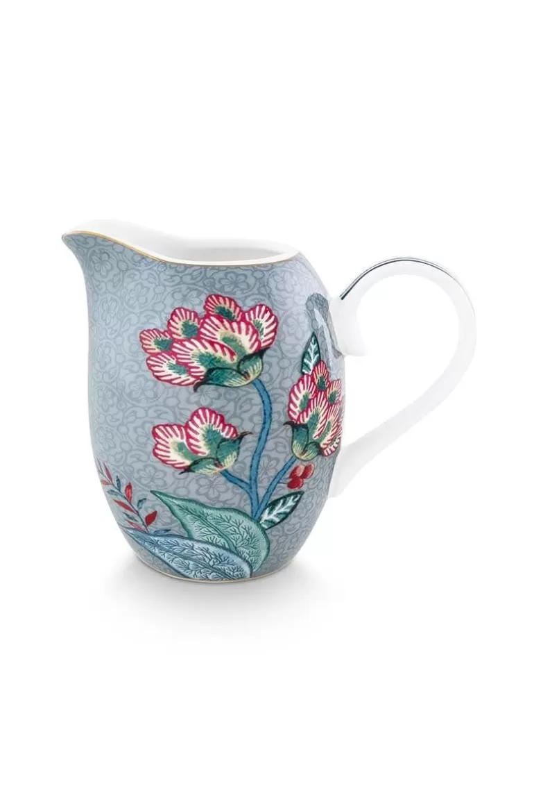 Milchkännchen<Pip Studio Flower Festival Kanne Klein Blau