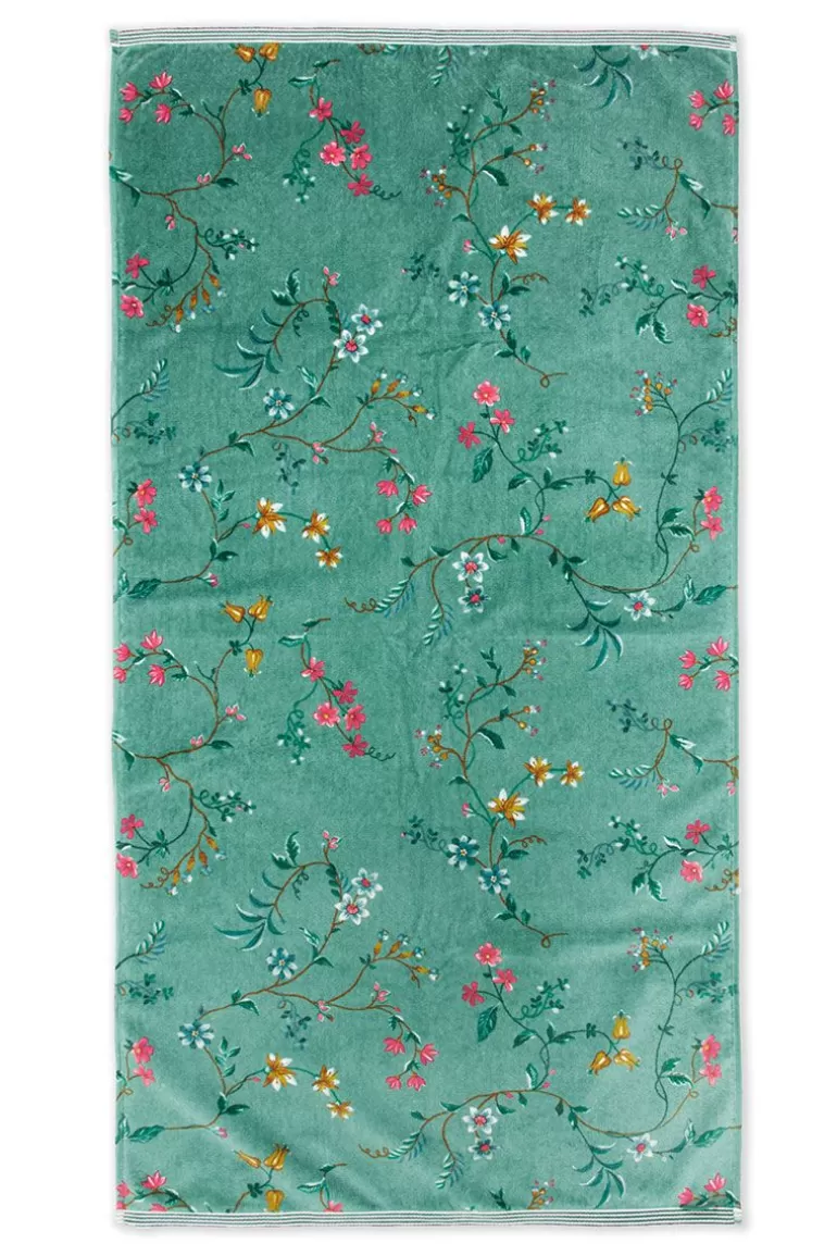 Handtücher<Pip Studio Grose Handtuch Les Fleurs 70X140 Cm Grun