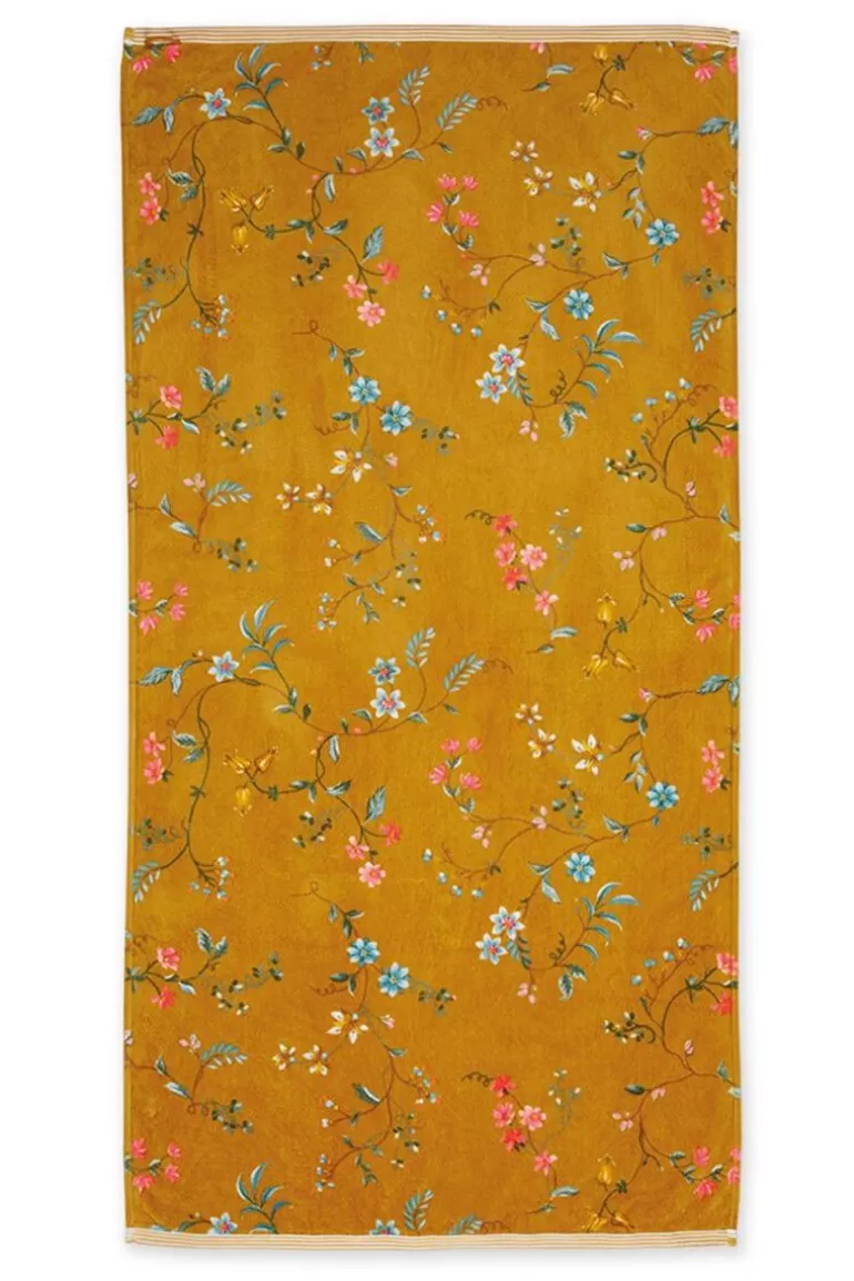 Handtücher<Pip Studio Grose Handtuch Les Fleurs 70X140 Cm Gelb