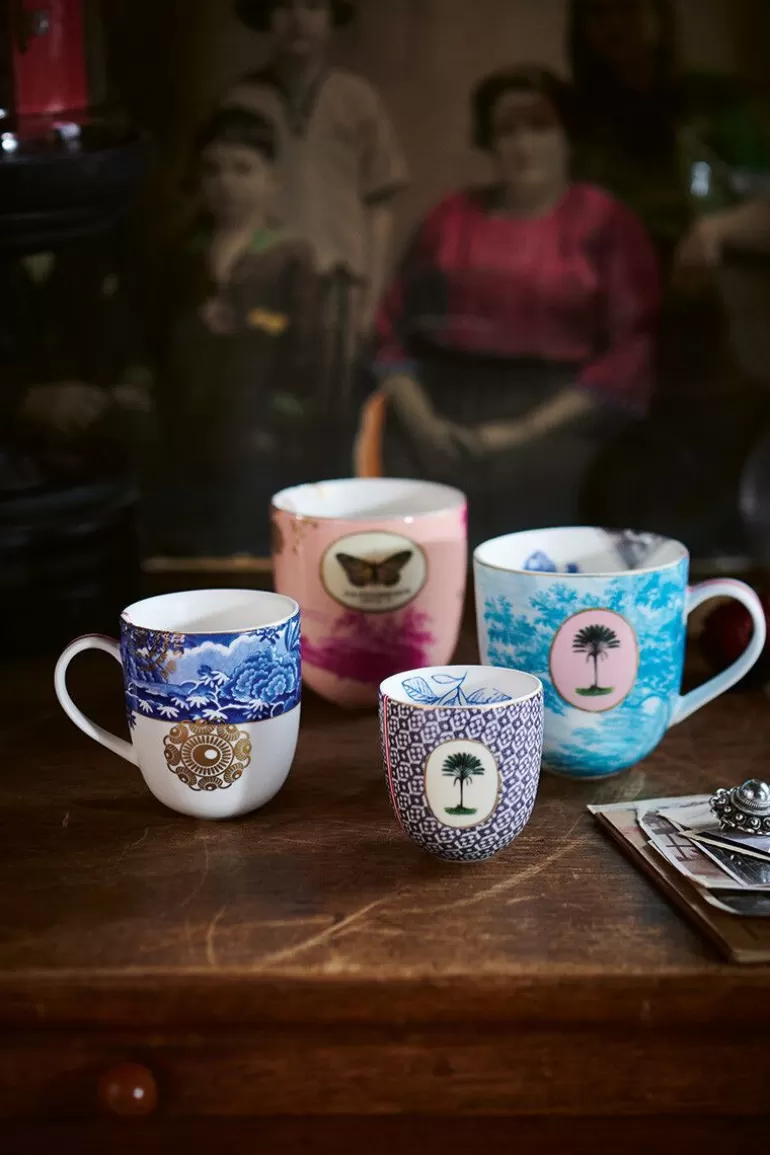 Espresso Tasse<Pip Studio Heritage Espresso Tasse Fliese Blau