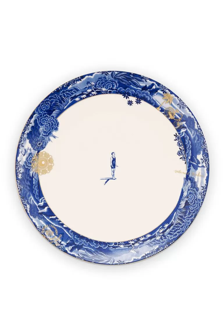 Essteller<Pip Studio Heritage Essteller Grenze Blau 26.5 Cm
