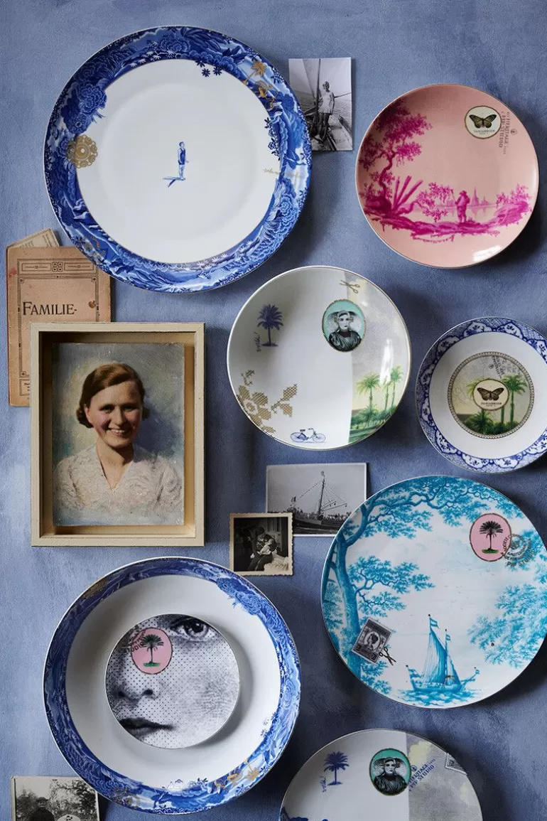 Essteller<Pip Studio Heritage Essteller Grenze Blau 26.5 Cm