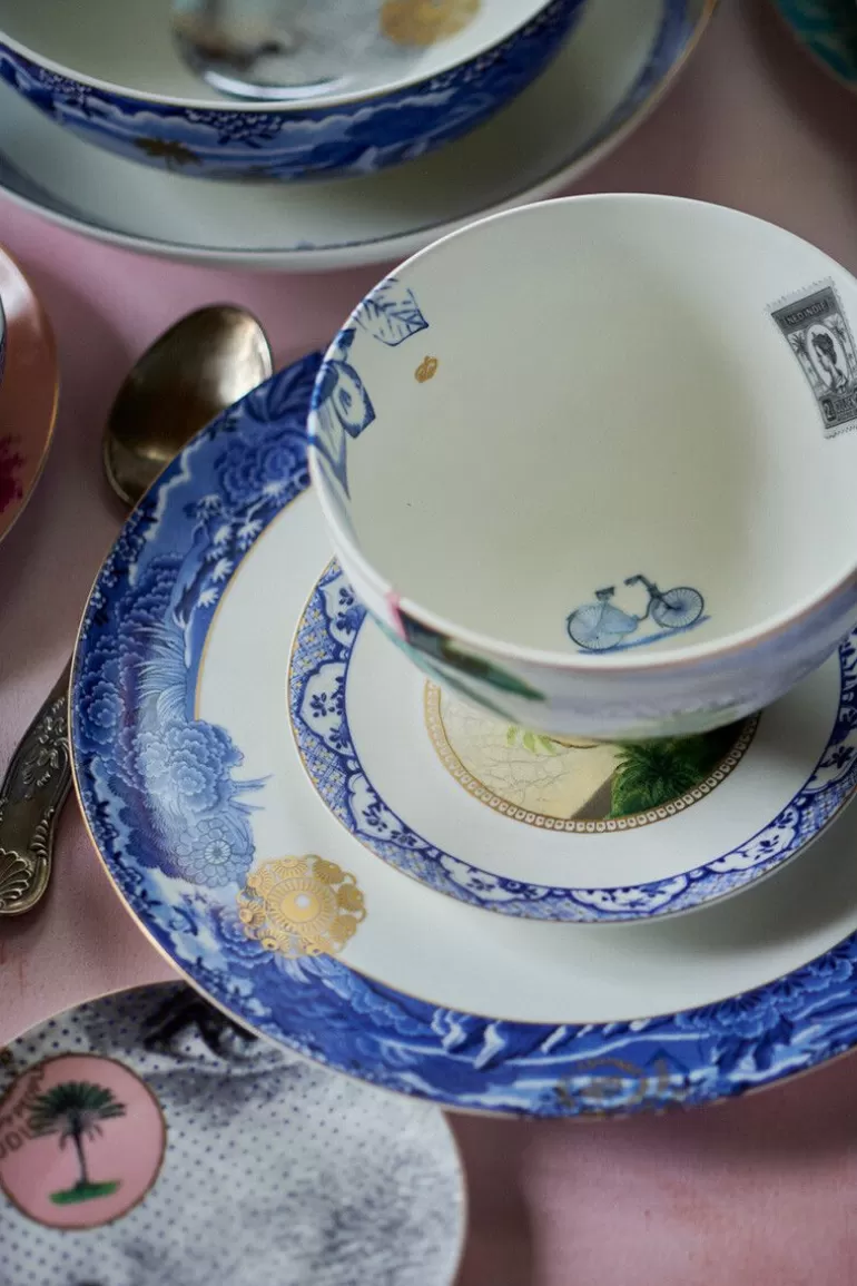 Essteller<Pip Studio Heritage Essteller Grenze Blau 26.5 Cm