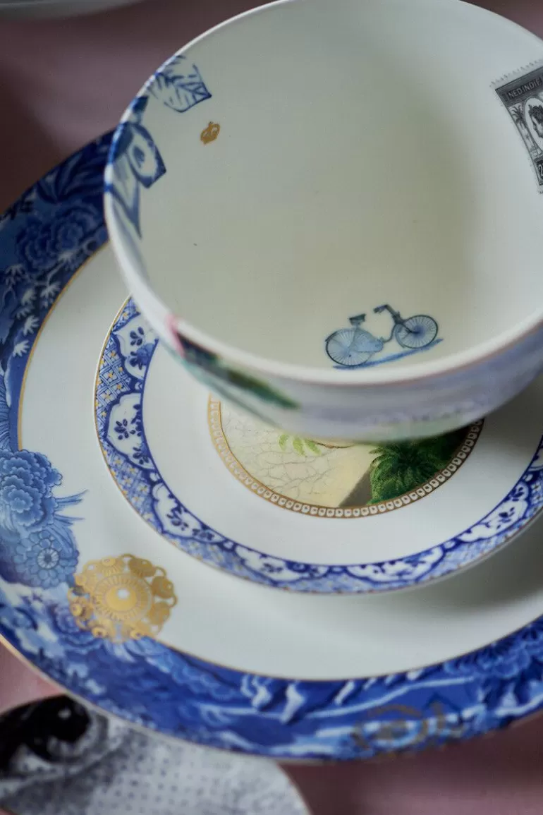 Gebäckteller<Pip Studio Heritage Gebäckteller Schmetterling Blau 15 Cm