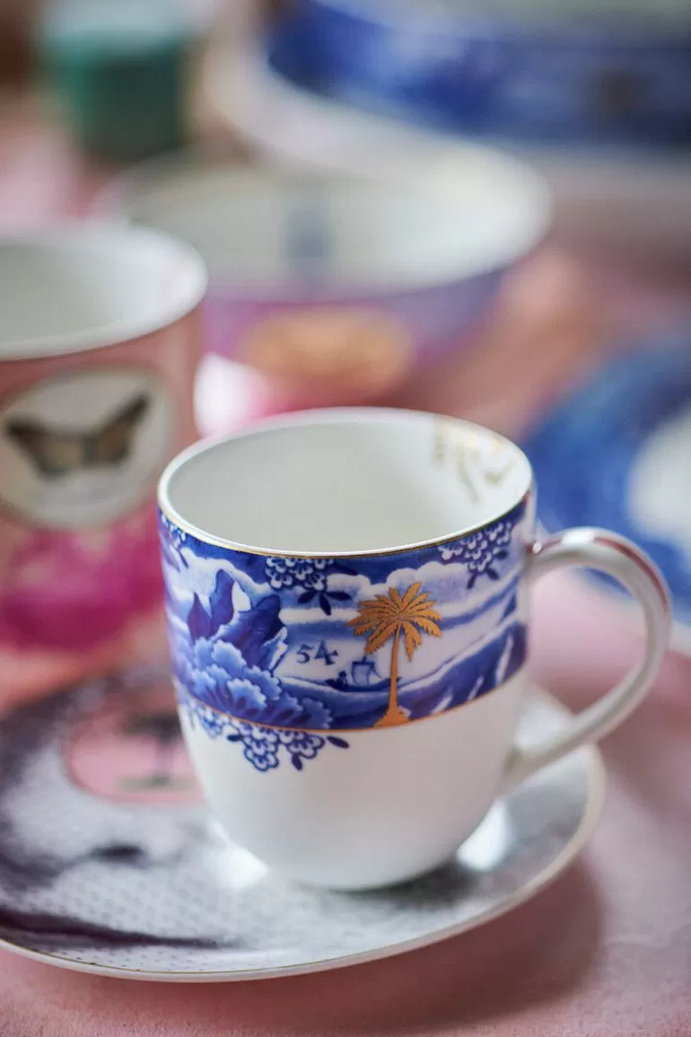 Gebäckteller<Pip Studio Heritage Petit Four Gesicht Schwarz/Weis 12 Cm