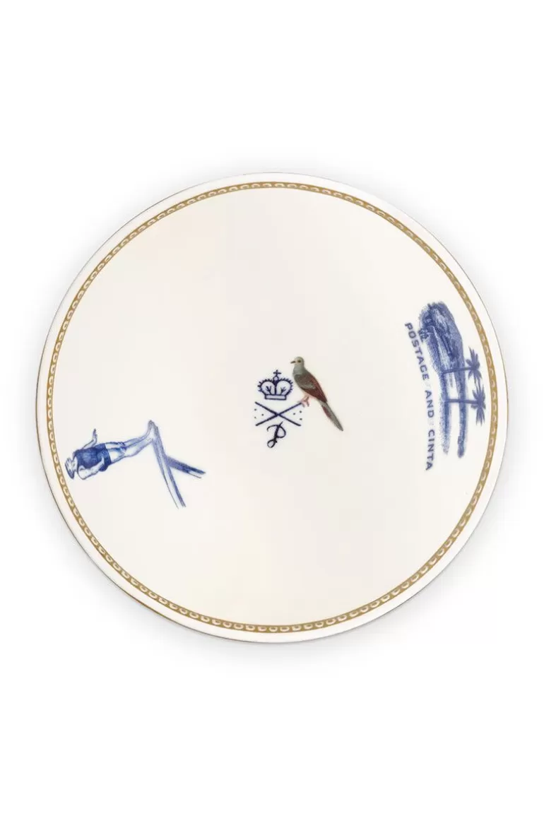 Schalen<Pip Studio Heritage Schale Fliese Blau 11 Cm