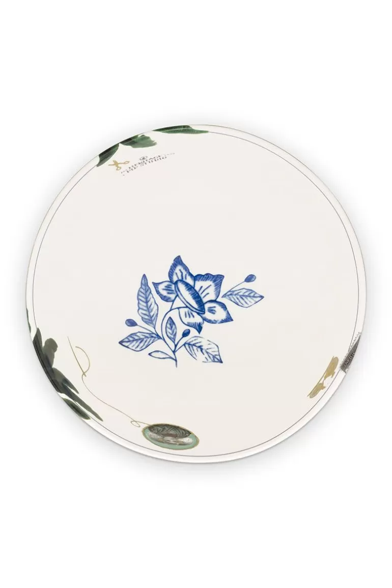 Salatschüsseln<Pip Studio Heritage Schale Palme Grun 23 Cm