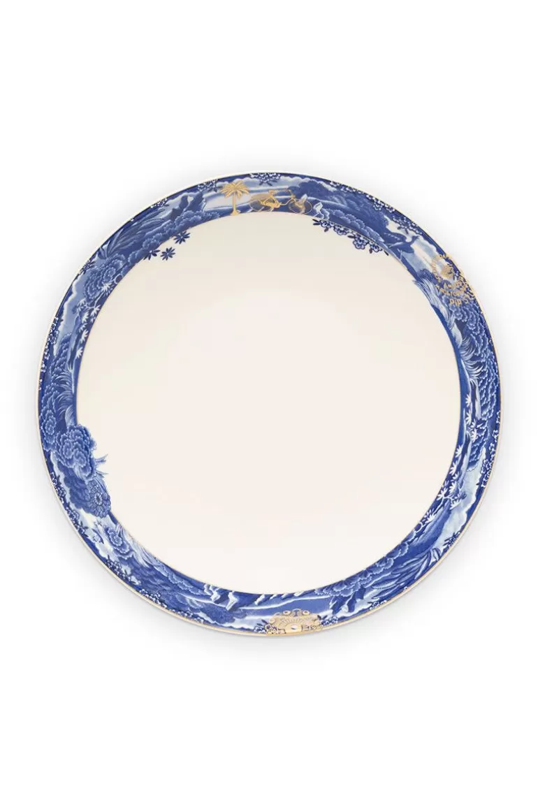 Tiefe Teller<Pip Studio Heritage Suppenteller Grenze Blau 25.5 Cm