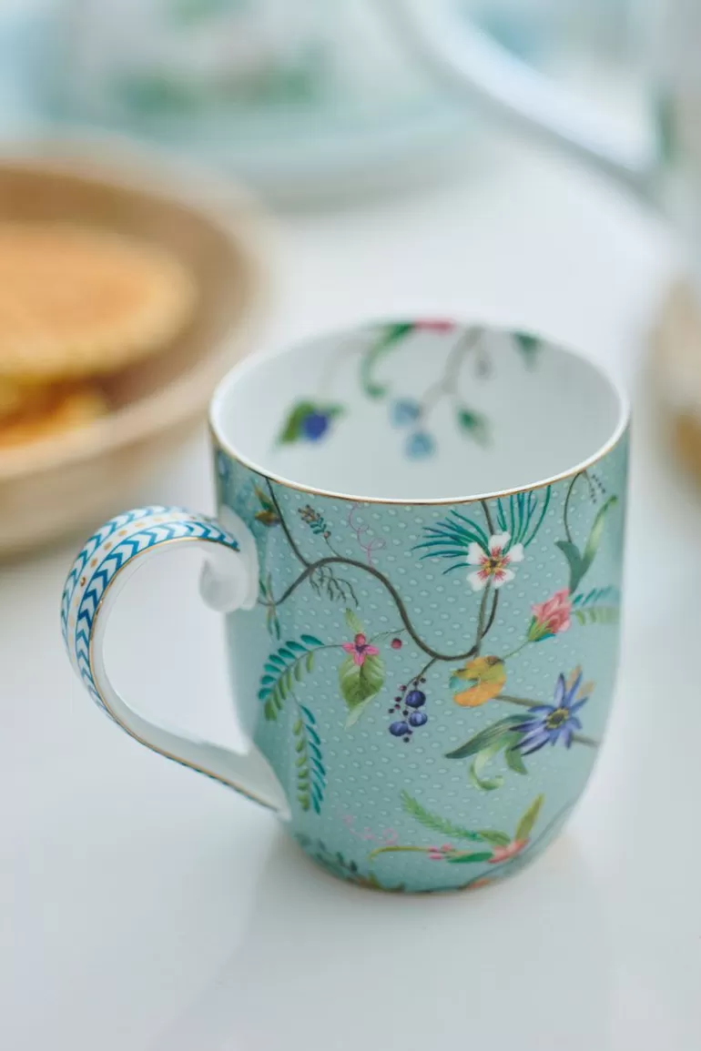 Porzellan Sets<Pip Studio Jolie Set/2 Tasse Klein Flowers Blau