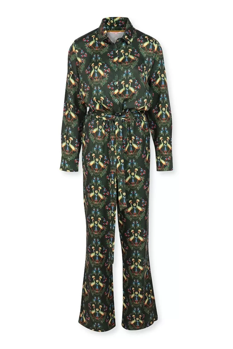 Jumpsuits<Pip Studio Jumpsuit Flirting Birds Grun