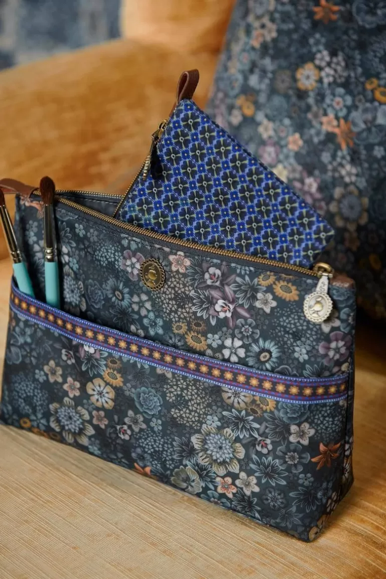 Necessaire<Pip Studio Kosmetiktasche Combi Gross Tutti I Fiori Blau