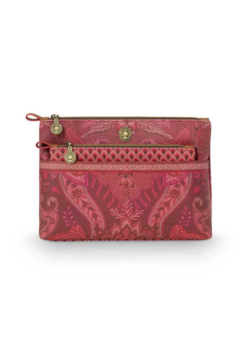 Necessaire<Pip Studio Kosmetiktasche Kyoto Festival Combi Dunkel Rosa