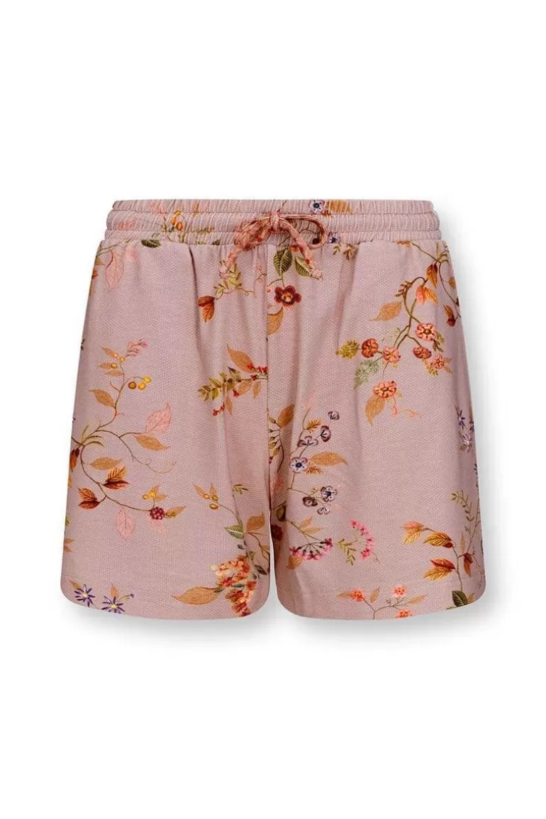 Shorts<Pip Studio Kurze Hose Kawai Flower Hell Rosa