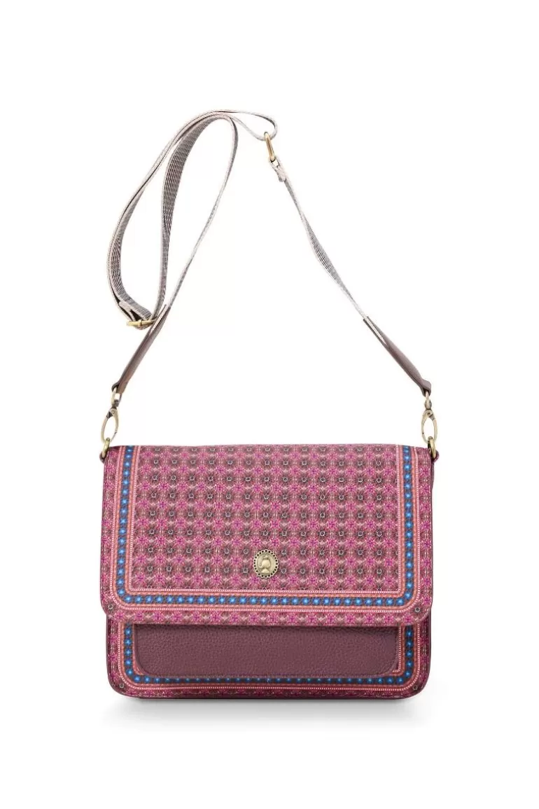 Ümhangetaschen<Pip Studio Schultertasche Clover Rosa