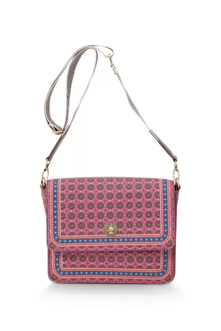 Ümhangetaschen<Pip Studio Schultertasche Klein Clover Rosa