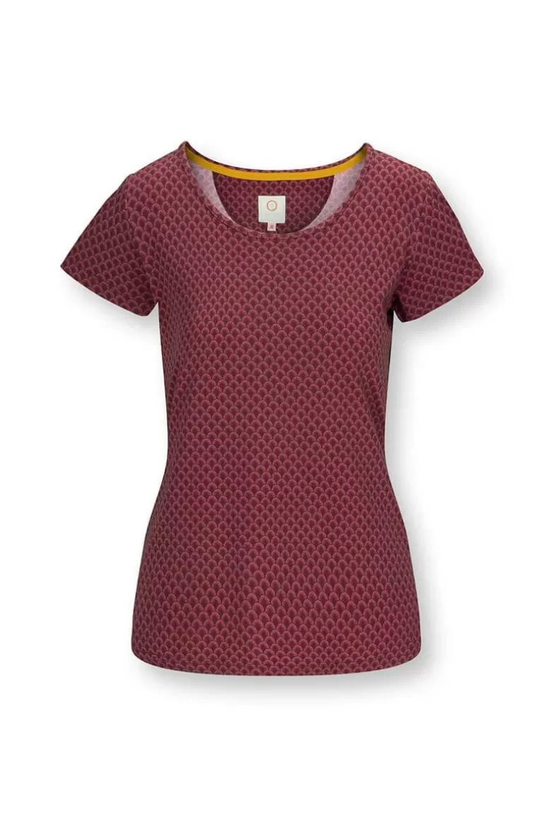 Sportshirts<Pip Studio Sport Top Kurze Armel Suki Dunkel Rot