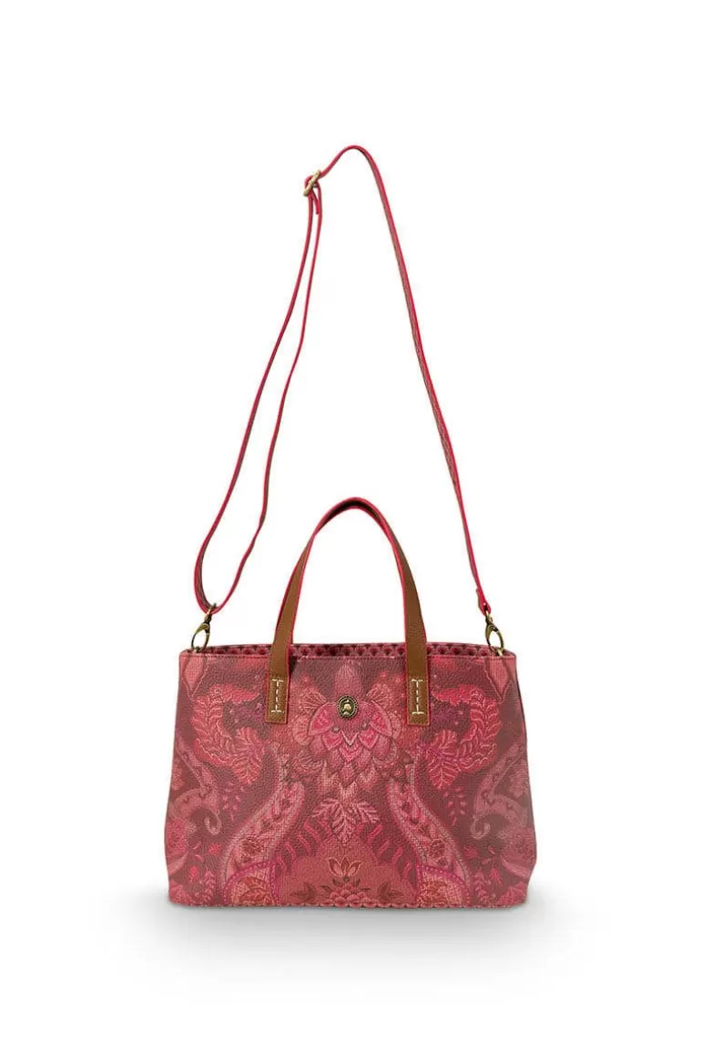 Shopper<Pip Studio Tasche Klein Kyoto Festival Dunkel Rosa