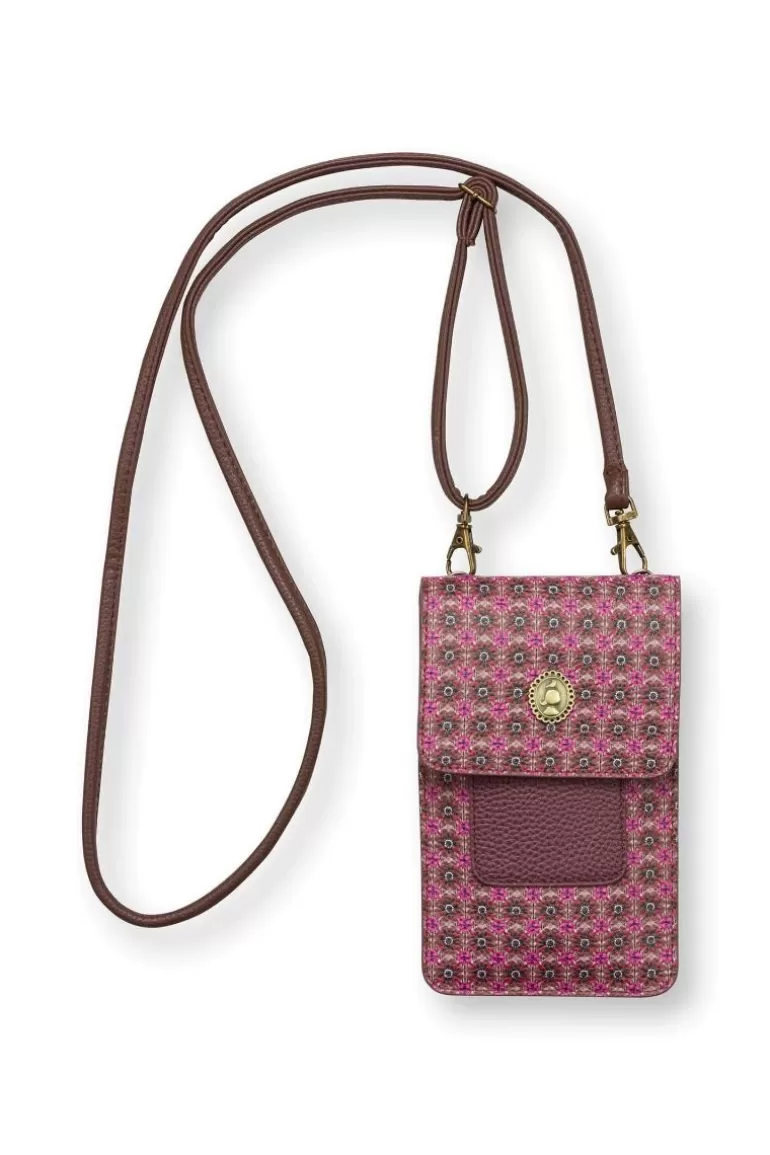 Ümhangetaschen<Pip Studio Telefontasche Clover Rosa