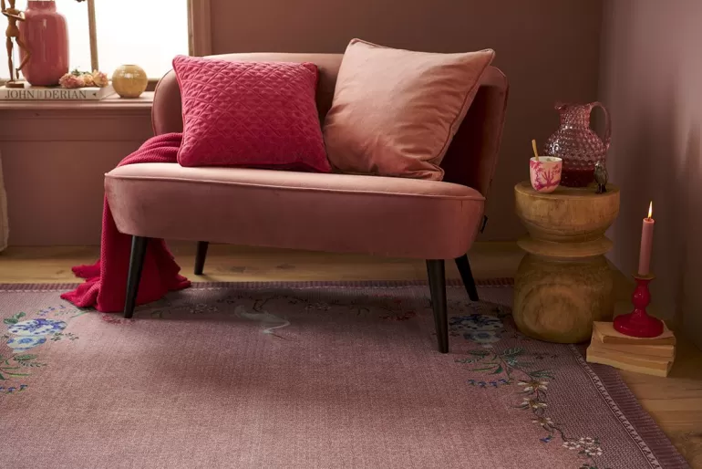 Rechteckige Teppiche<Pip Studio Teppich Jolie By Pip Vintage Rosa