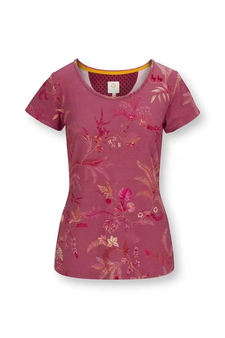 T-Shirts<Pip Studio Top Kurze Armel Isola Rosa