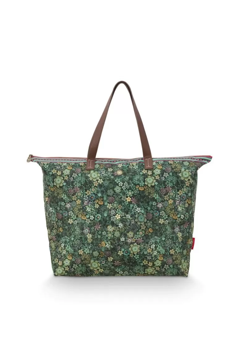 Shopper<Pip Studio Tragetasche Tutti I Fiori Grun