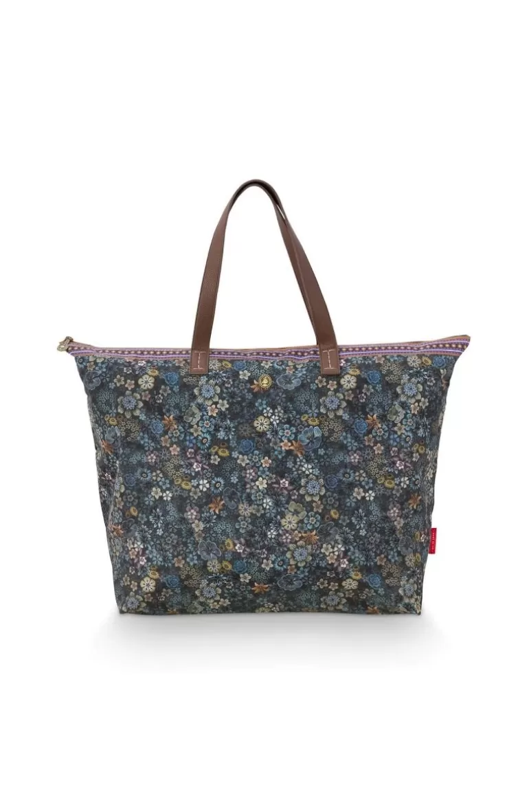 Shopper<Pip Studio Tragetasche Tutti I Fiori Blau