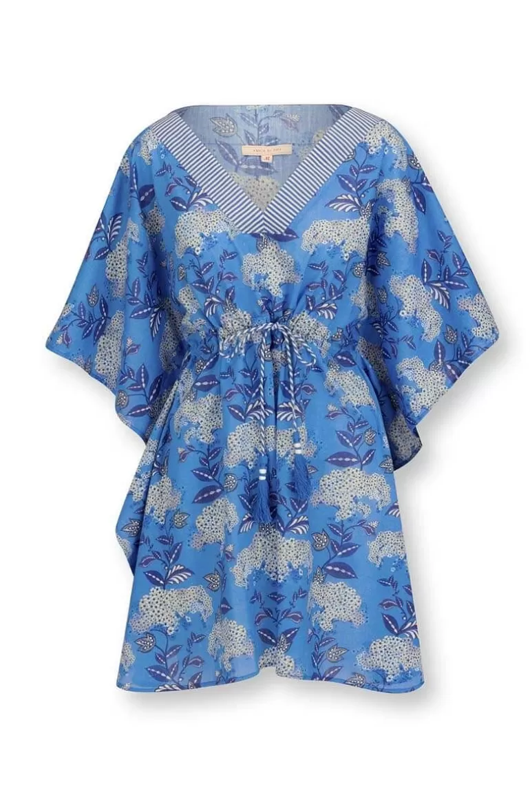 Kleider<Pip Studio Tunic Flora Firenze Kobalt Blau