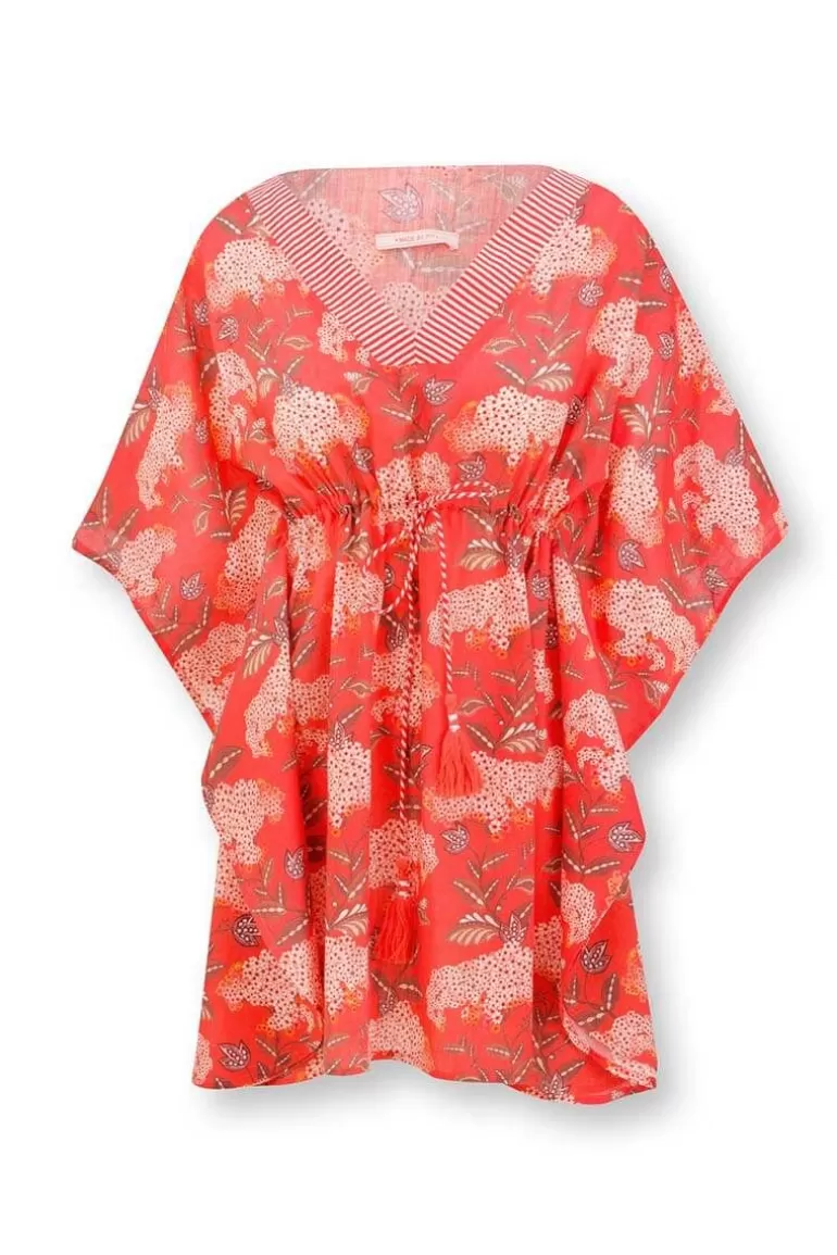 Kleider<Pip Studio Tunic Flora Firenze Koralle Rot