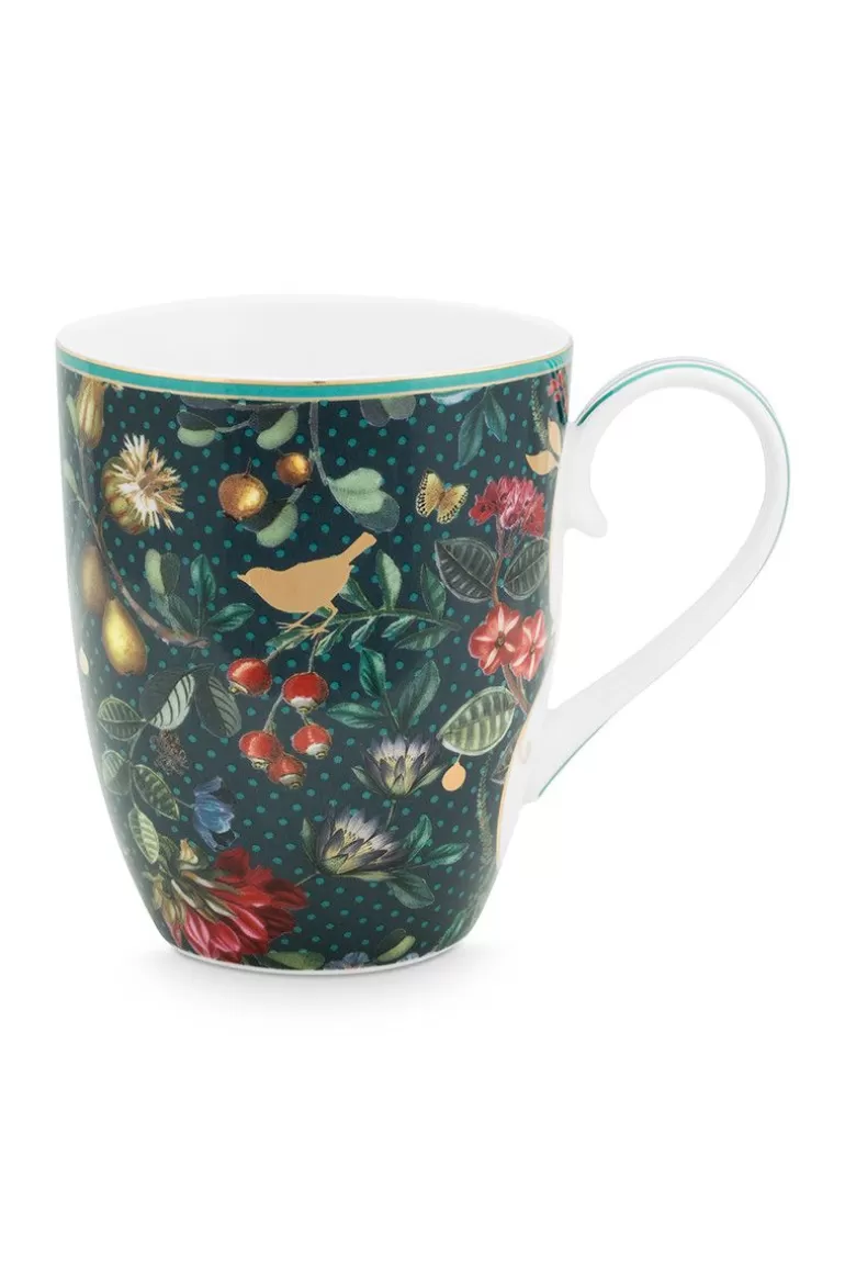 Teetassen<Pip Studio Winter Wonderland Tasse Gross Dunkel Blau