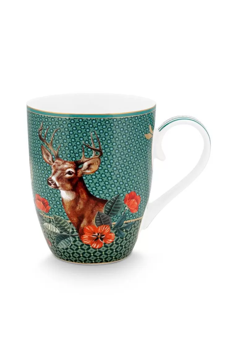 Teetassen<Pip Studio Winter Wonderland Tasse Gross Grun